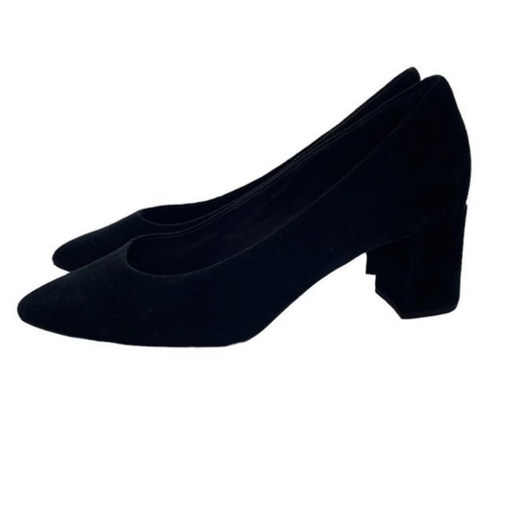 Rockport Total Motion Salima Women's Black Suede Pump sz 8 - Picture 4 of 11